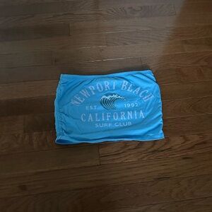Forever 21 Blue Women's Tube Top